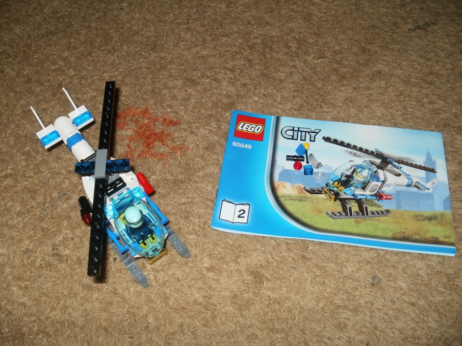 Lego helikopter szállító
