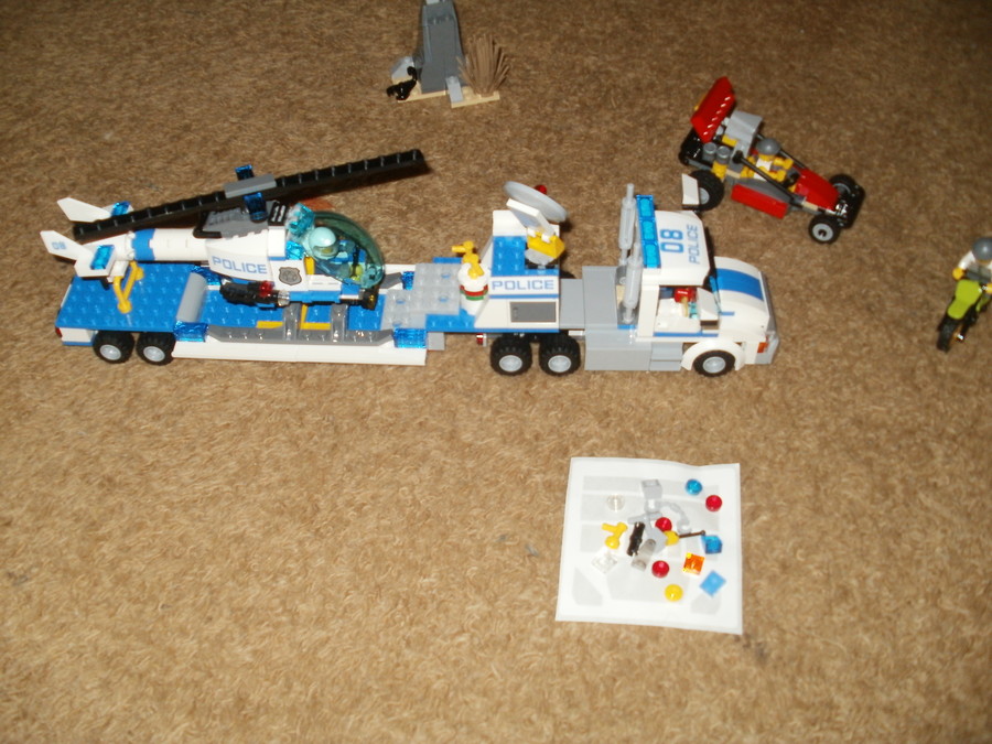 Lego helikopter szállító