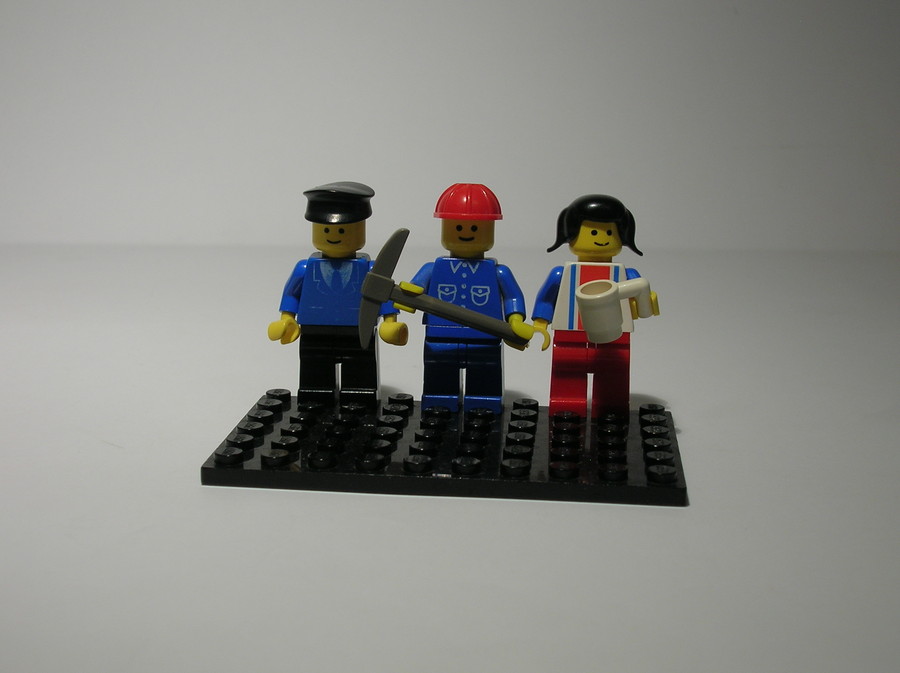 Mini-Figure Set Vintage Town