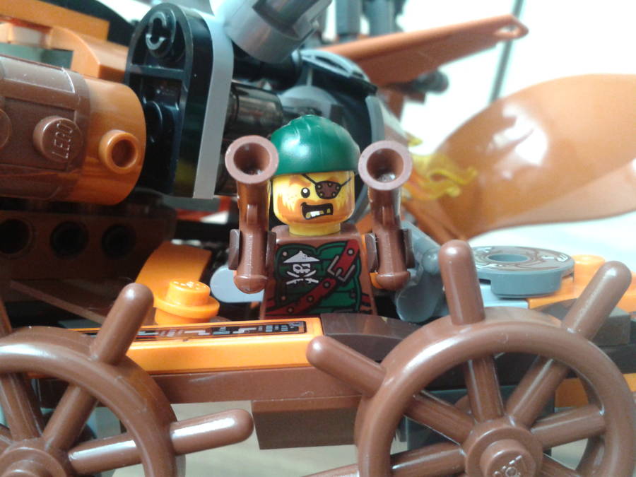 Ninjago bombázó repülő