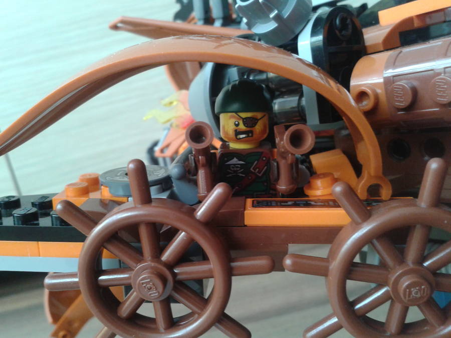 Ninjago bombázó repülő