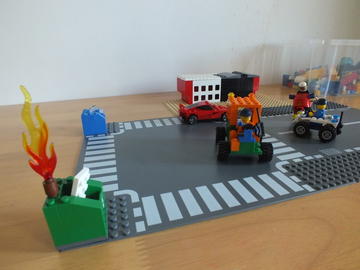 Szelektív hulladékgyűjtés (és bűnüldözés Lego városban)