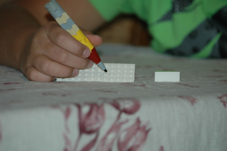 Lego ceruza + radír