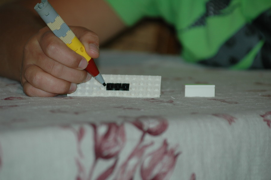 Lego ceruza + radír