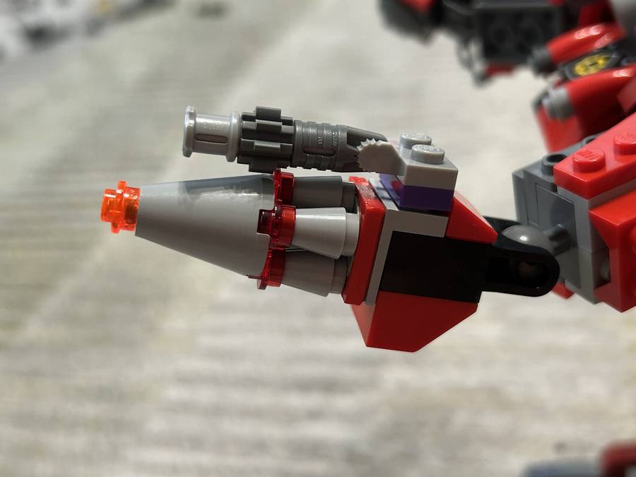 Piros robot