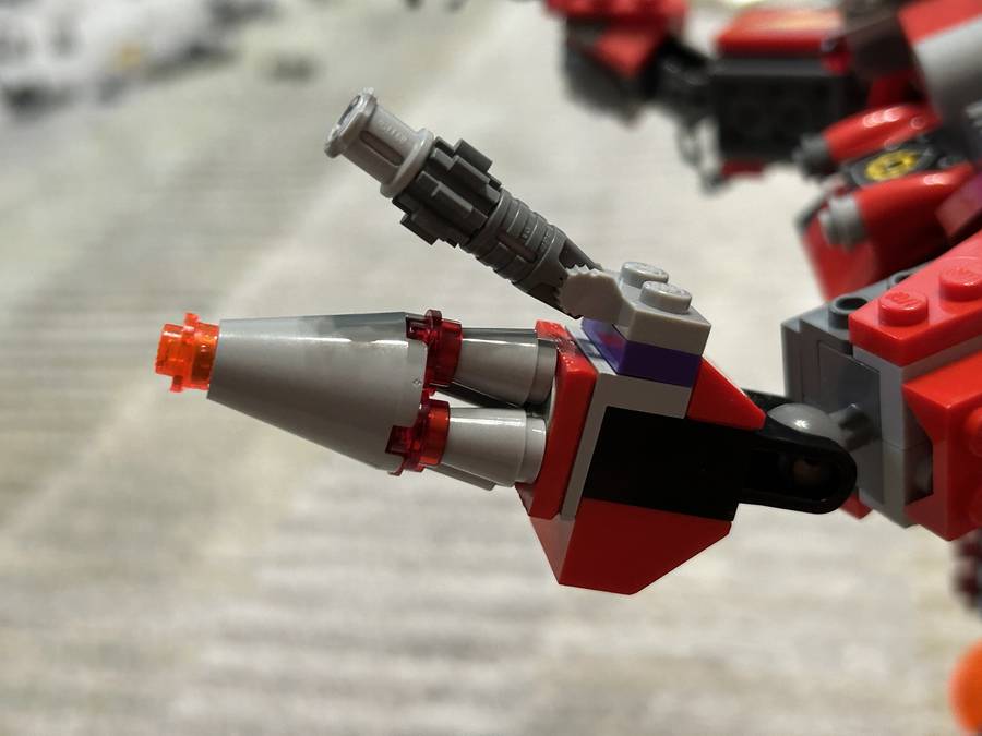 Piros robot