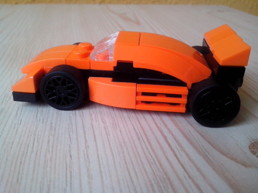 Orange GT car