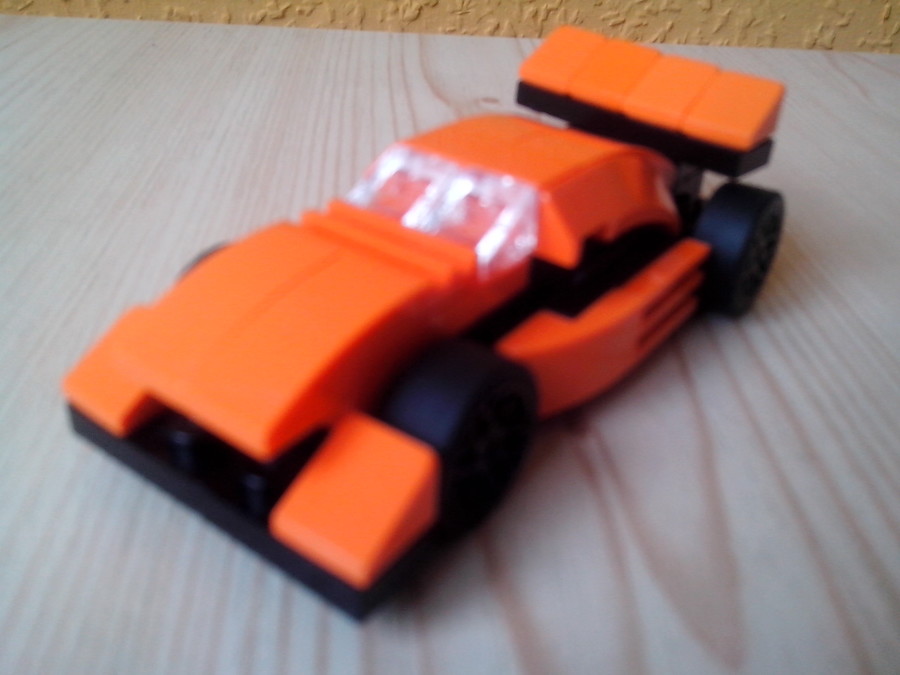 Orange GT car