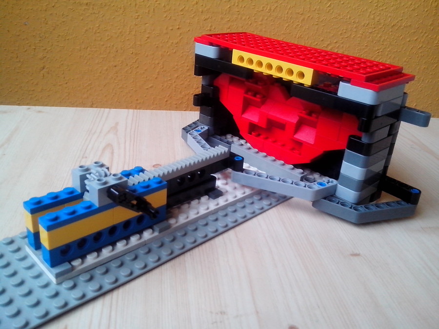 Valentin-nap lego módra