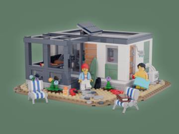 Modern mobilház - BrickLink Designer Program 8