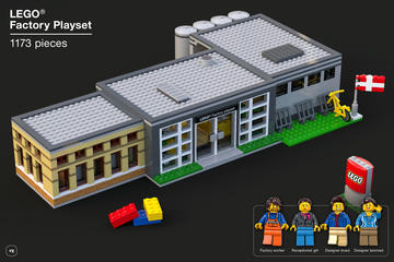 LEGO Factory playset - avagy játszható LEGO gyár