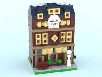 Grand Hotel - első mini moduláris épületem