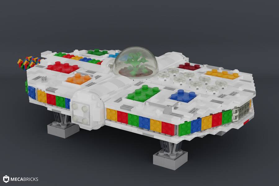 Űrtaxi a LEGO House-hoz