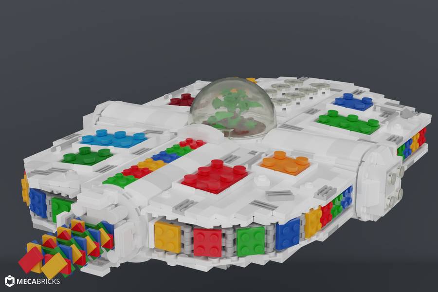 Űrtaxi a LEGO House-hoz