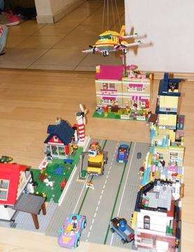 Lego város részlet