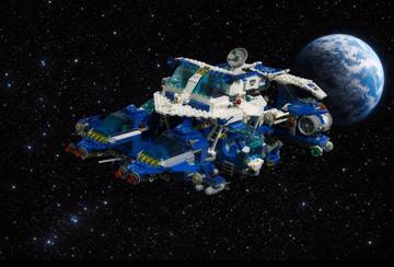 Classic Space teherűrhajó MOC
