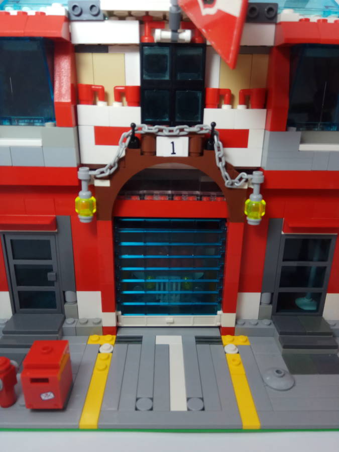 Egy tűzoltó állomás