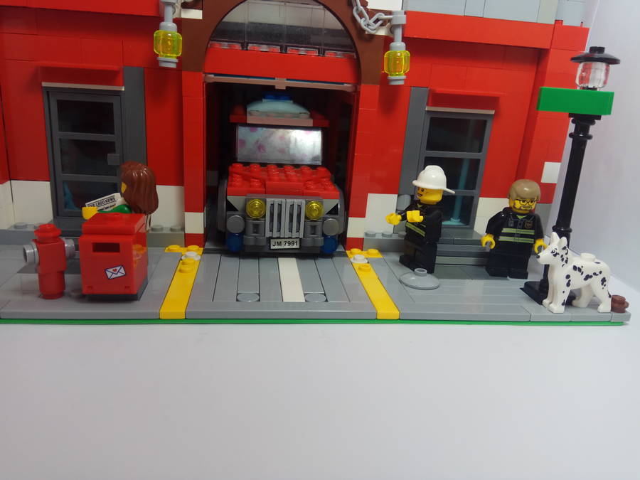 Egy tűzoltó állomás