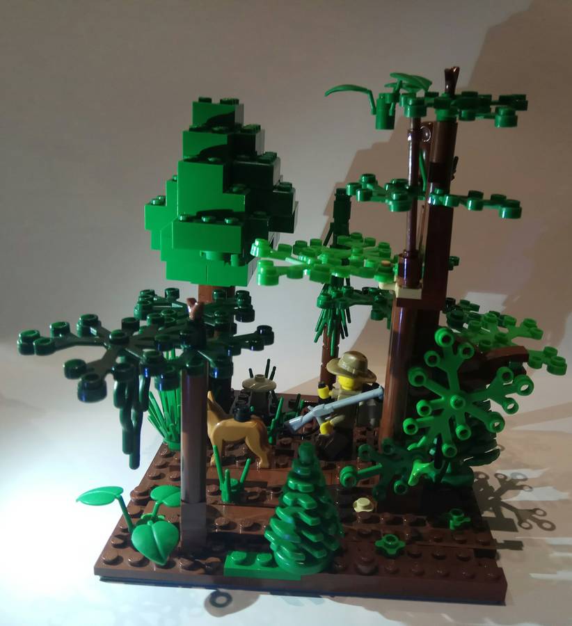 Vadászat az erdőben