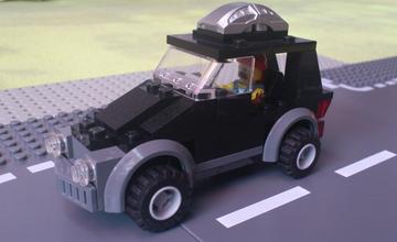 4x4 Fekete Jeep
