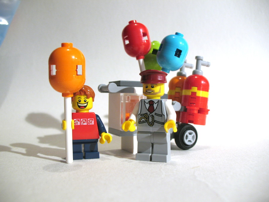 LEGO Creator 40108 Ballon Cart – Lufiárus, ami jár, az jár
