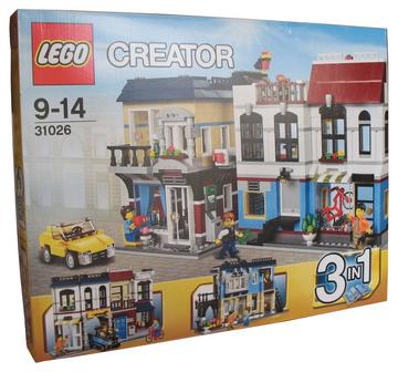 LEGO Creator 31026 - Kerékpárüzlet és Kávéház