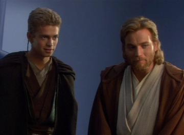 Anakin és Obi-Van VS droideka
