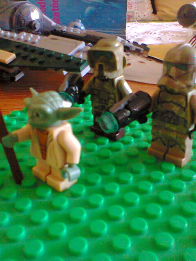 Yoda VS Kashyyk troopers