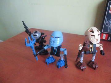 Bionicle: Turaga - 8542 Onewa - 8543 Nokama - 8545 Whenua