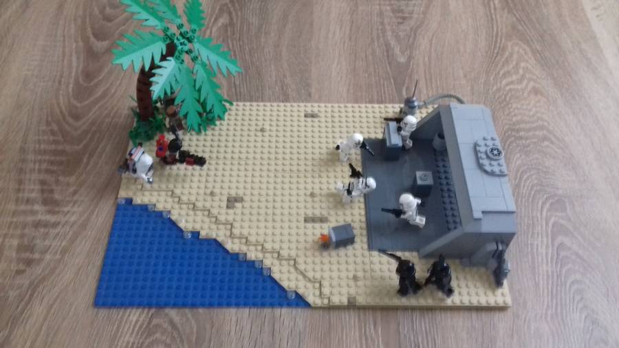 Lego Star Wars Scarif Battle Moc