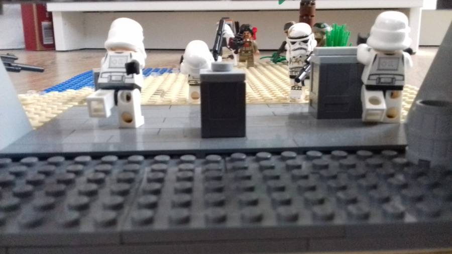 Lego Star Wars Scarif Battle Moc