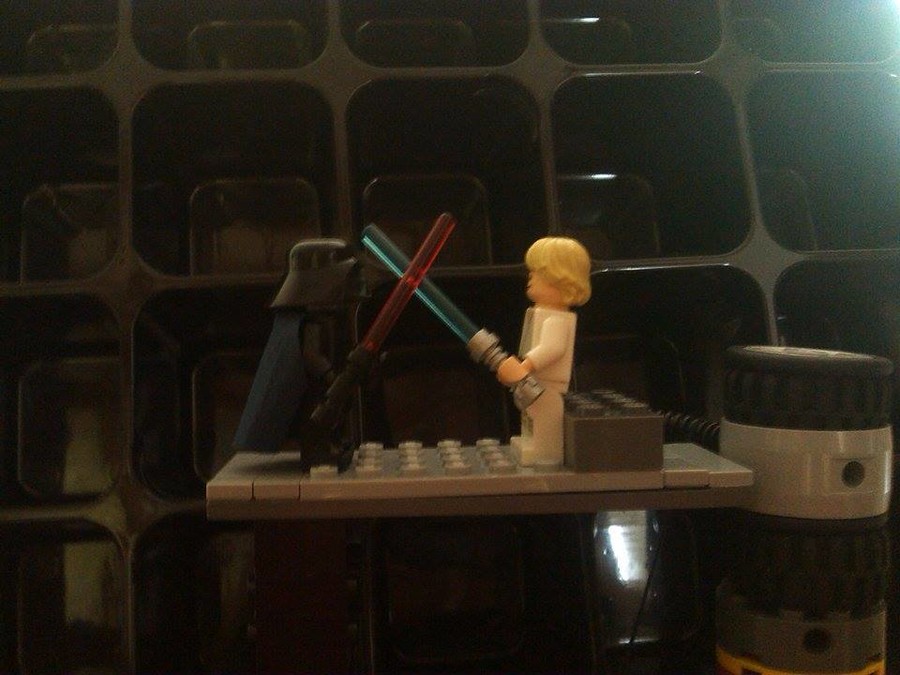 Luke vs Darth Vader