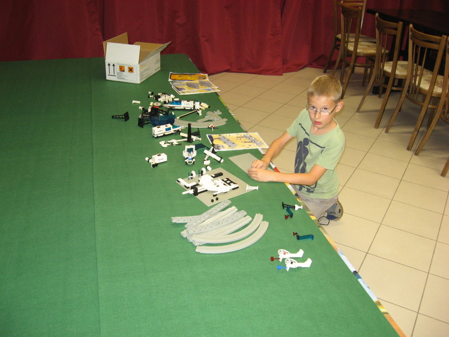 Lego kiállítás a Faluházban