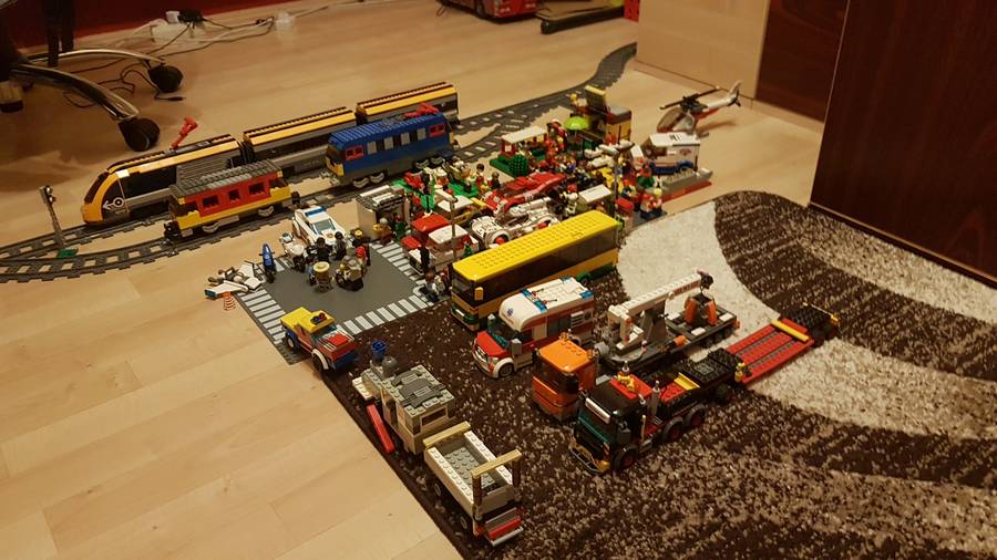 Karácsonyi Jármű kiálitás Lego City-ben