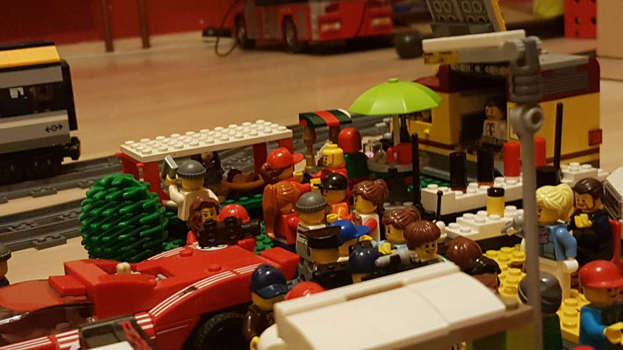 Karácsonyi Jármű kiálitás Lego City-ben