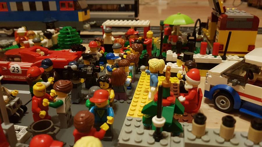 Karácsonyi Jármű kiálitás Lego City-ben