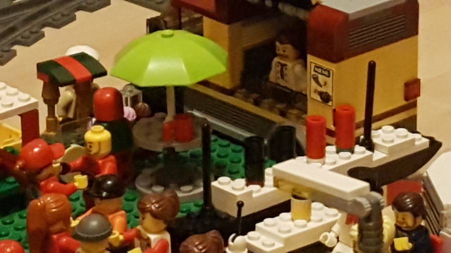 Karácsonyi Jármű kiálitás Lego City-ben