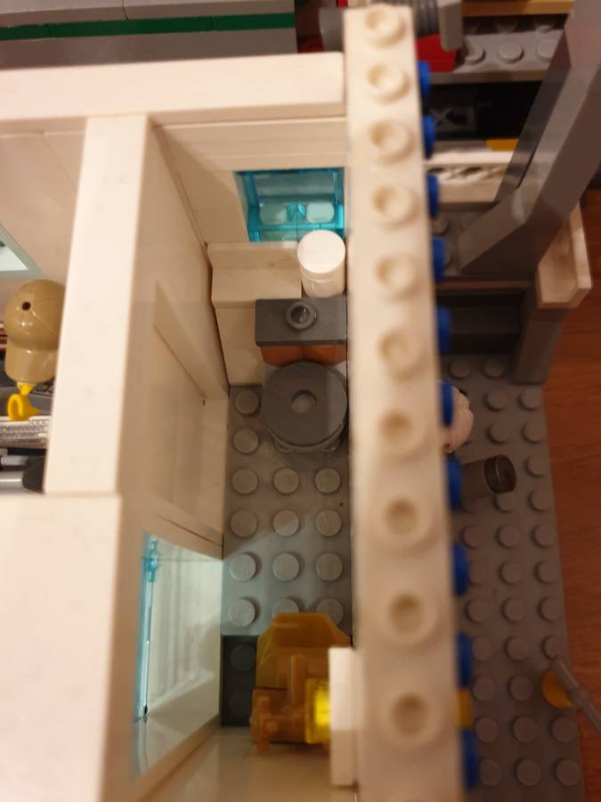Vasútállomás Lego Cityben
