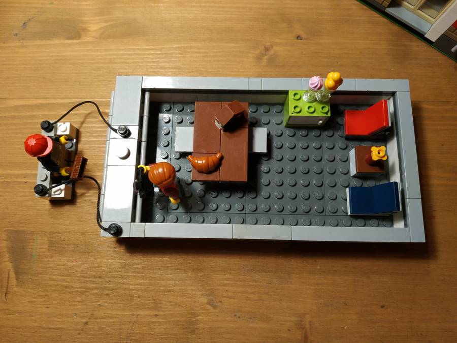 LEGO Épületsor- Saját építésű