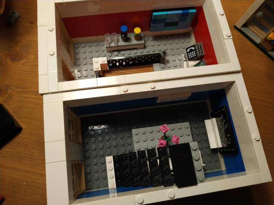 LEGO Épületsor- Saját építésű