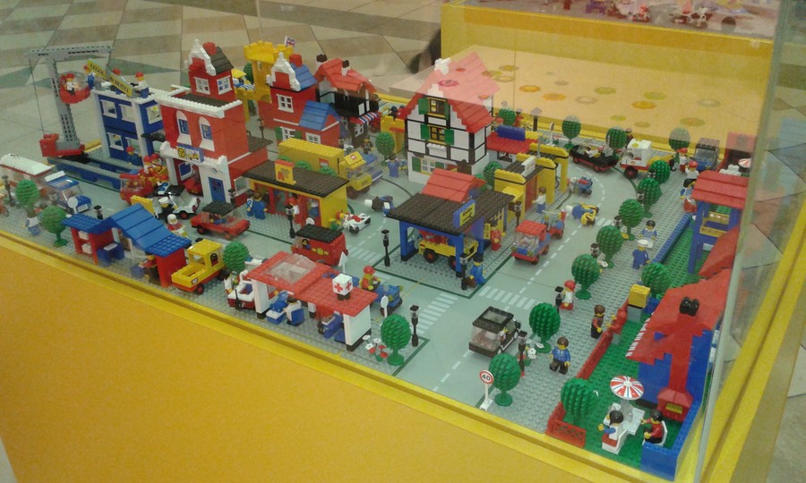 Lego kiállítást láttunk