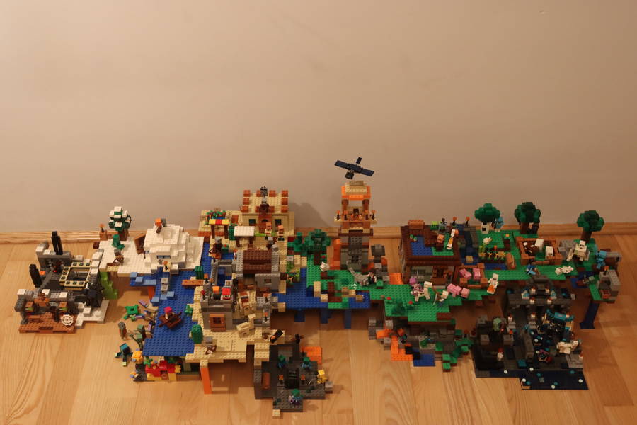 Két szintű Minecraft Világ