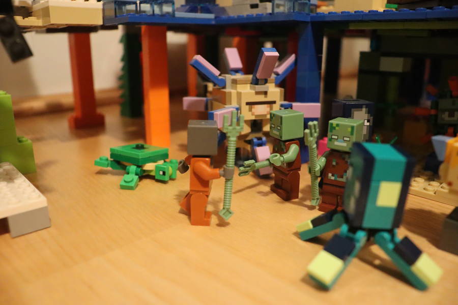 Két szintű Minecraft Világ