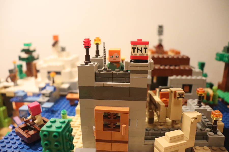 Két szintű Minecraft Világ
