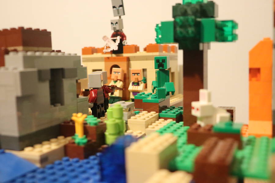 Két szintű Minecraft Világ