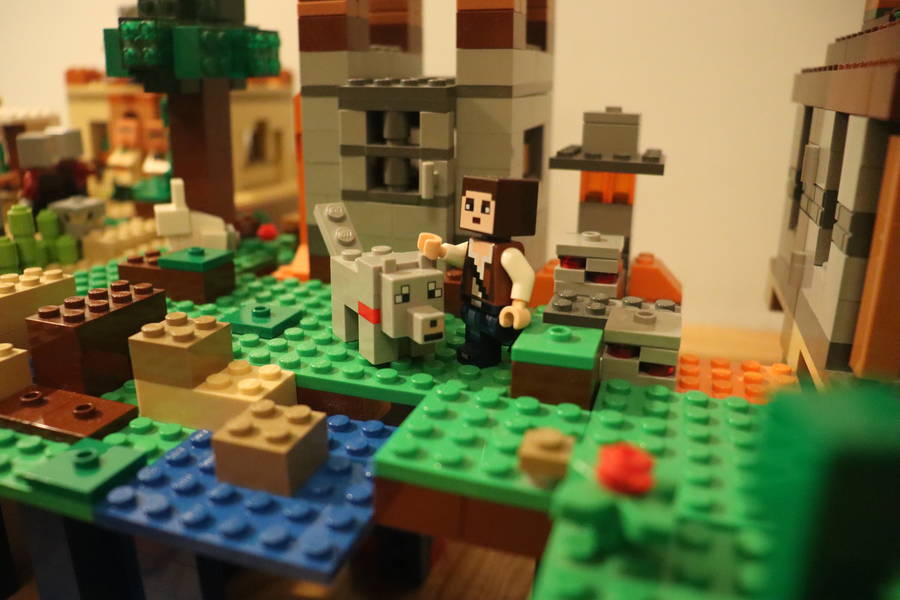 Két szintű Minecraft Világ