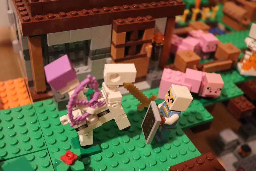 Két szintű Minecraft Világ
