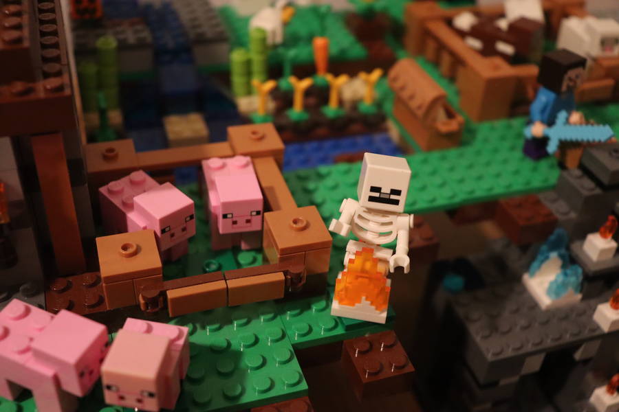 Két szintű Minecraft Világ