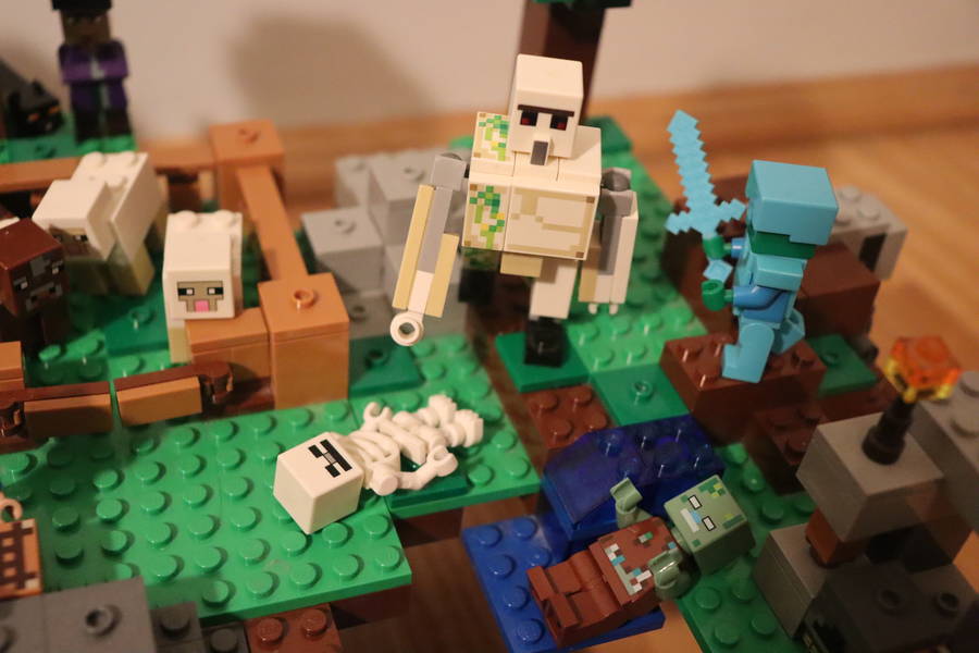 Két szintű Minecraft Világ