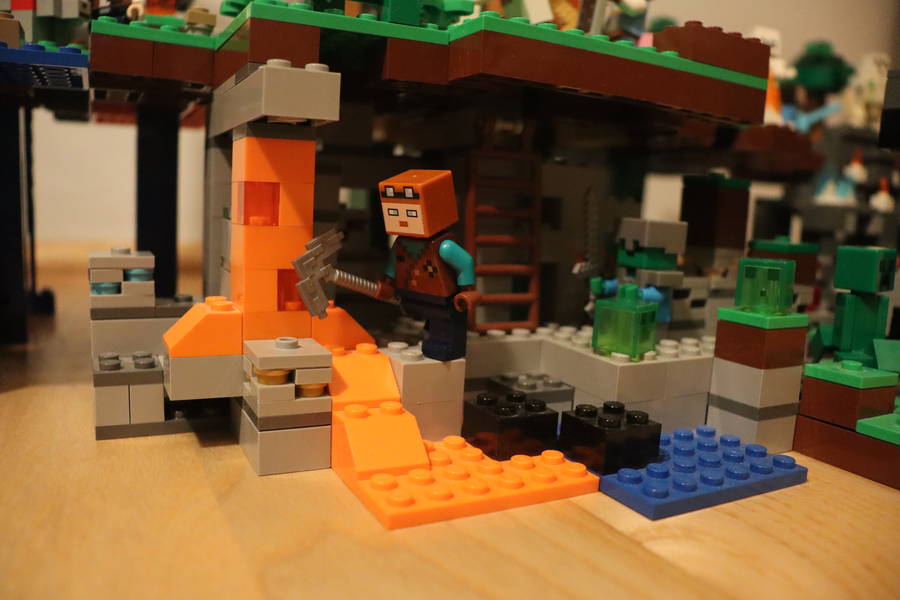Két szintű Minecraft Világ